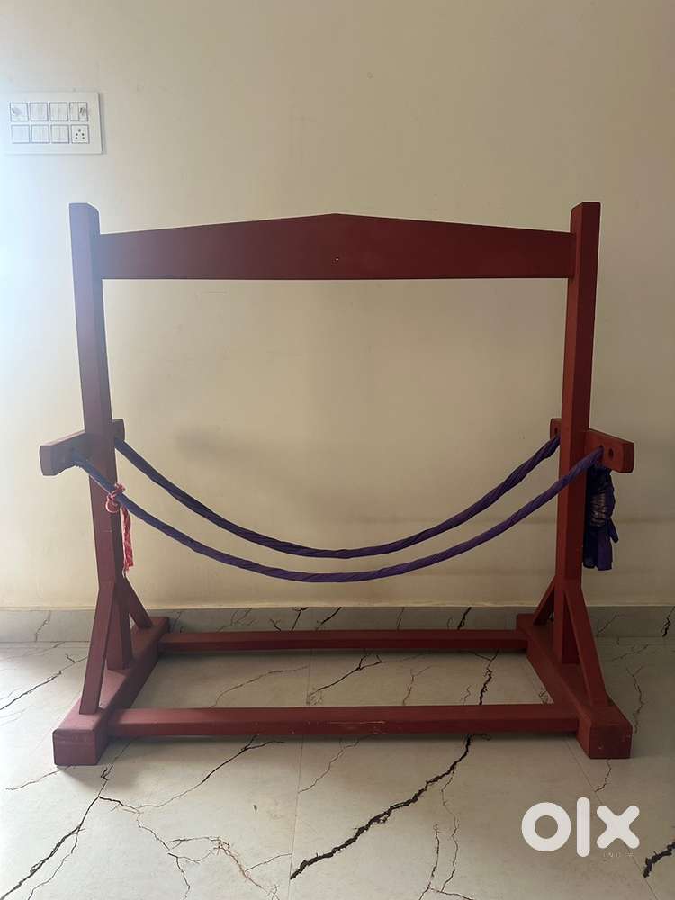 Wooden cradle