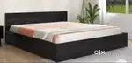 Ren king size bed in wenge finish with storage