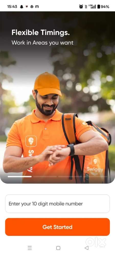 Swiggy delivery boy