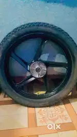 Splender plus wheel