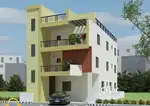 3 bhk GF flat for sale in akshardham colony meerut