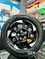 Sonet seltos X line alloy wheels Set of 4 with Apollo tyres new condit