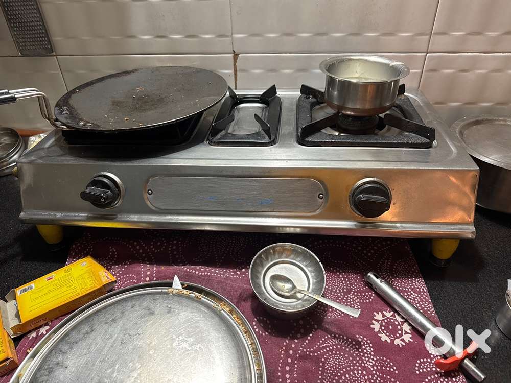 2 Burner Stove Stainless steel