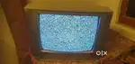 Samsung colour TV, shop Bracket, channel and glass shelf