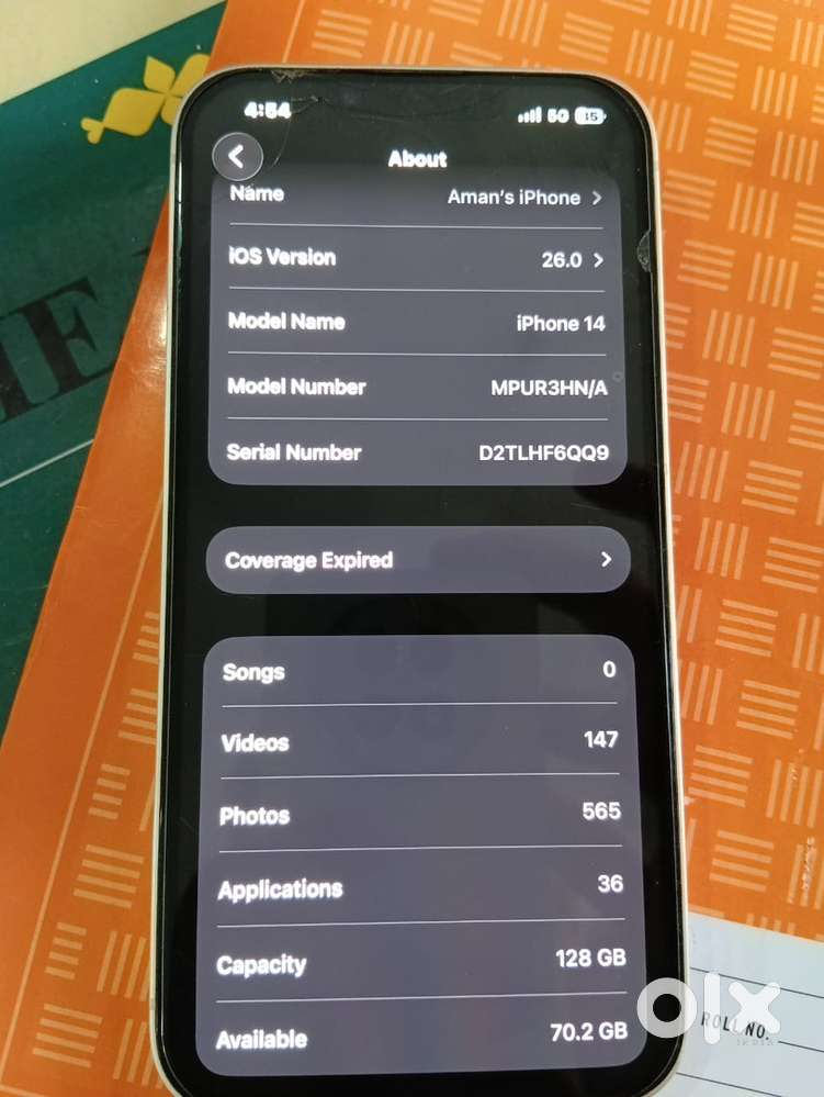 Mobile is iphone14 andThis phone condition is best