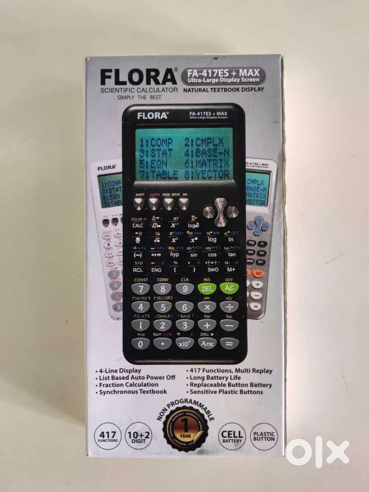 For Sale: FLORA FA-417ES+ MAX Scientific Calculator – New!