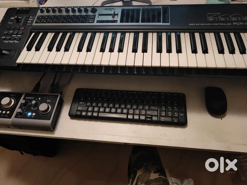 Edirol by Roland Pcr 500 midi keyboard & Audient id14 Audio interface