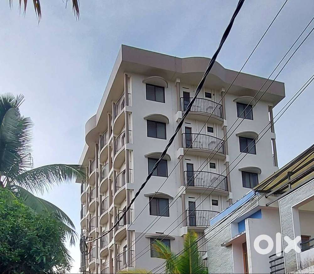 Three bedroom semi furnished unused resale flat at Kadavanthra.
