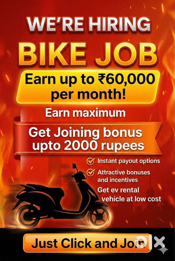 Bike jobs for boys high earnings