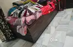 Single bed with storage