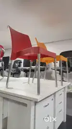 Refurbished cafe chairs available
