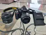DSLR for Sale: Nikon D5200  18-55mm 1:3.5-5.6GII  50mm 1:1.8G