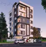 1 BHK Flat for rent at Rs 10,000 ( Rs 8000 + 2000 maintenance)