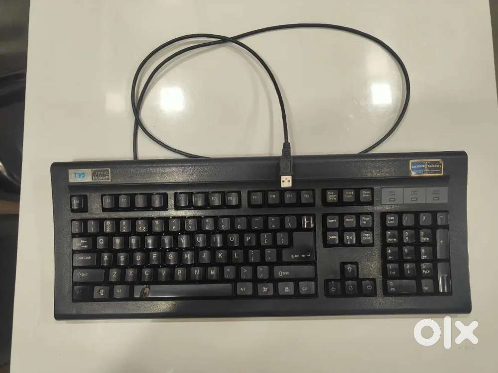 TVS Heavy duty keyboard champHD-Black
