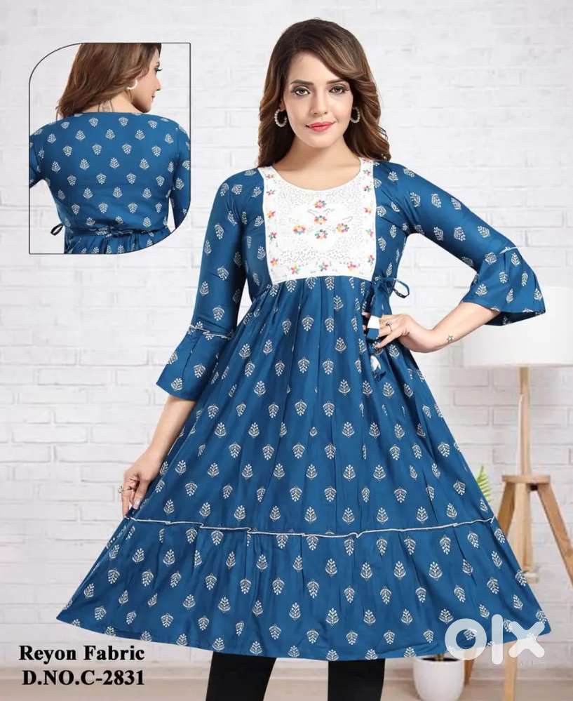 Fency kurtis Weston ledies top pent lengise