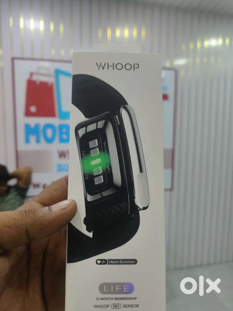WHOOP Life 12month membership whoop MG sensor Heart screener