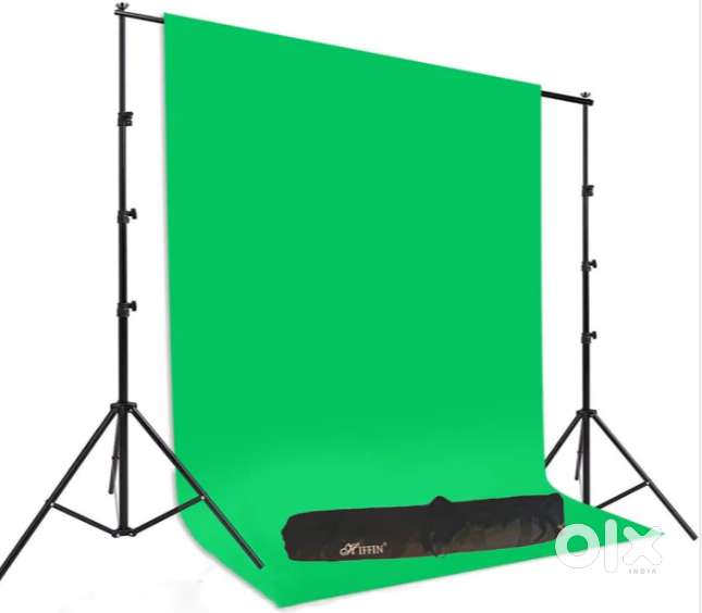 Hiffin Green Screen Backdrop with Stand