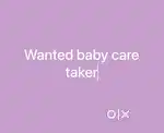 Baby care taker