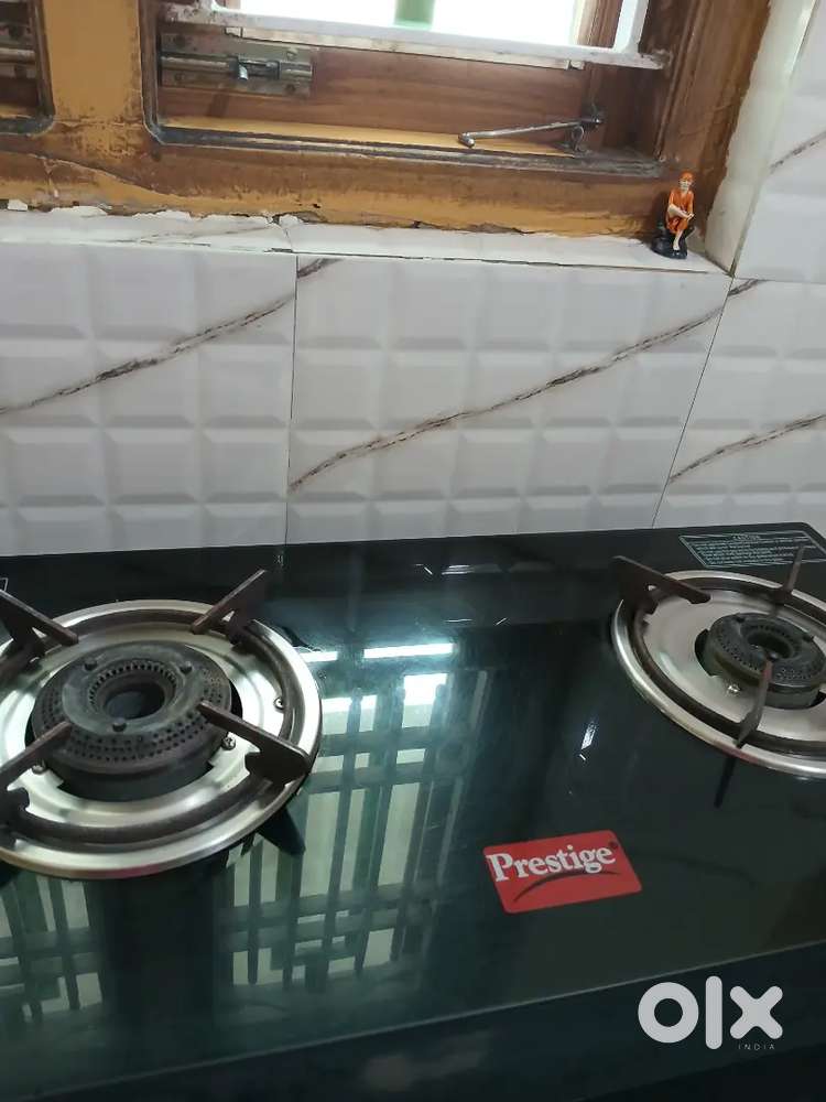 Pristage 2 burner gas stove fully automatic