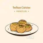 Golgappa and chat cook