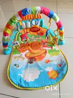 Baby play gym mat attached piano (0-12 months) & baby carrier bag 0-12