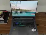 Asus ROG G16 gaming laptop ..i7 13 gen /8 GB nvedia graphic card /1 Tb