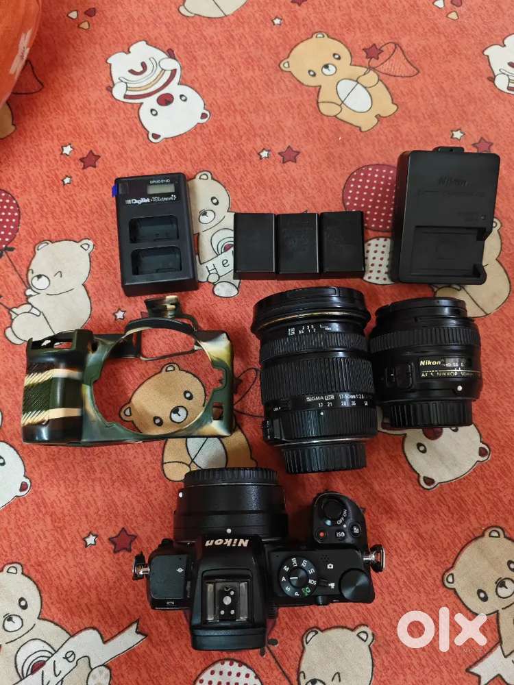 Nikon z50 with all accessories