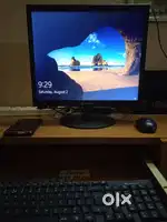 Desktop + computer table