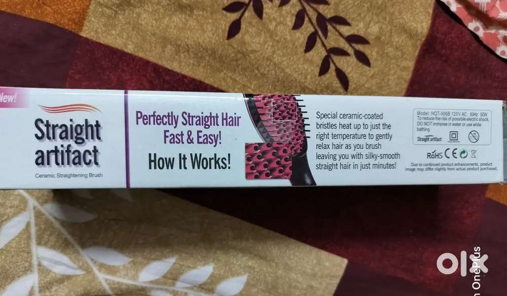 New ceremaic straightening brush