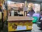 Counter, fridge and more kitchen ware