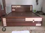 Bumper sale buy new double bed with box -6500/-