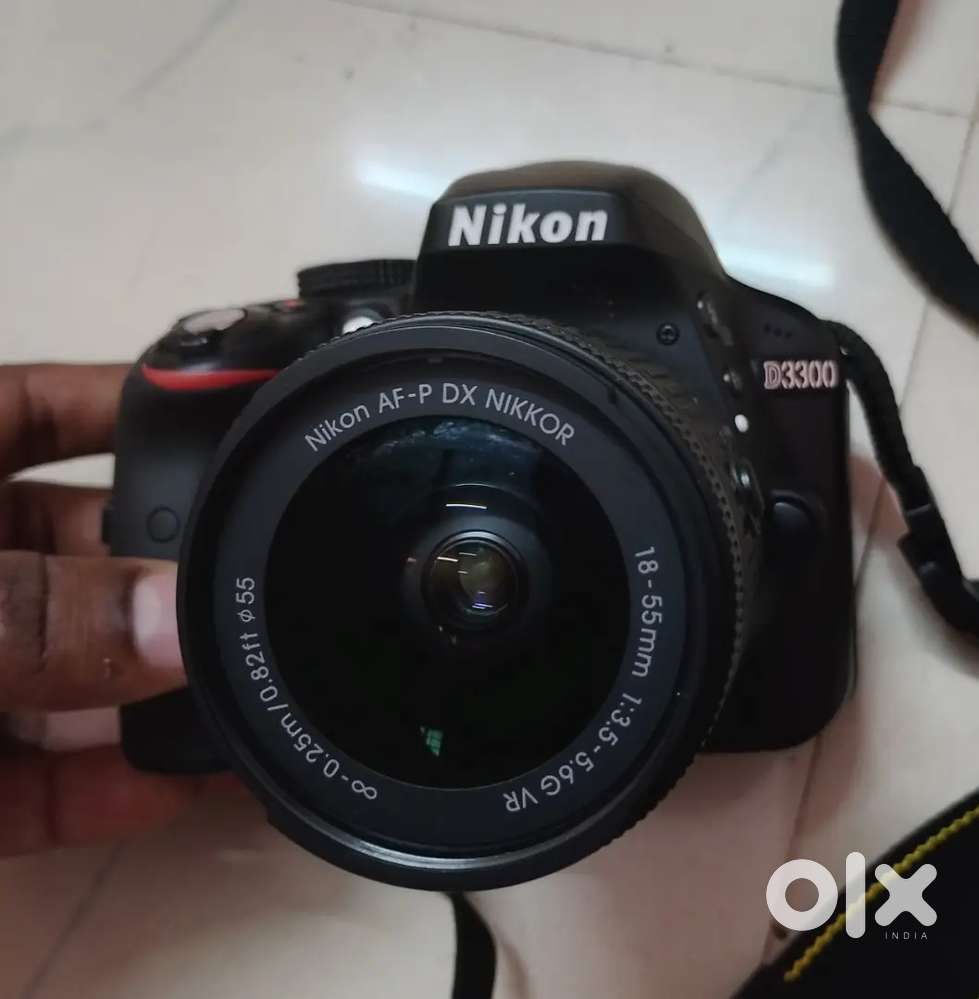 NIKON D3300 DSLR Camera with Single Lens