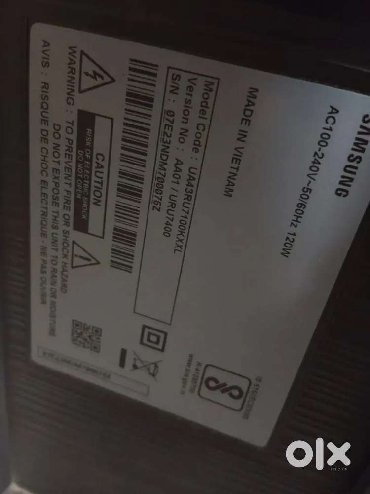 Samsung 43 Inches 4k tv