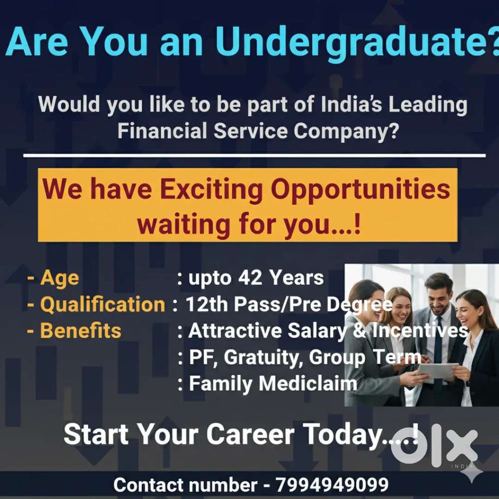 Start Your Career in Financial Services - Attractive Salary & Benefits