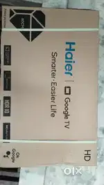 Haier Google tv smarter and easier life 80 cm /32 inches