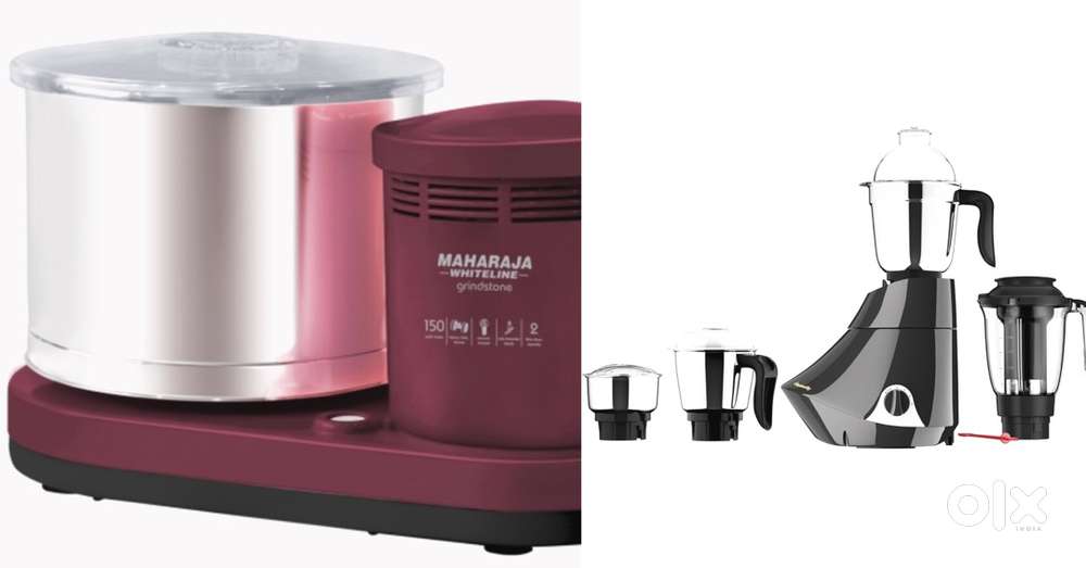 Butterfly Mixer(4 jars) and Maharja whiteline Grinder
