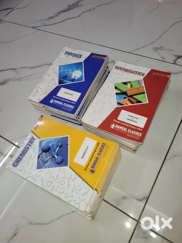 Complete Bansal Classes JEE (MPC) Full Set – Excellent Condition