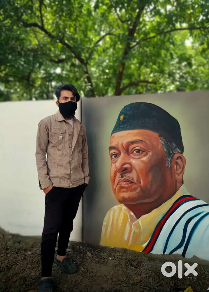 Wall painting artists