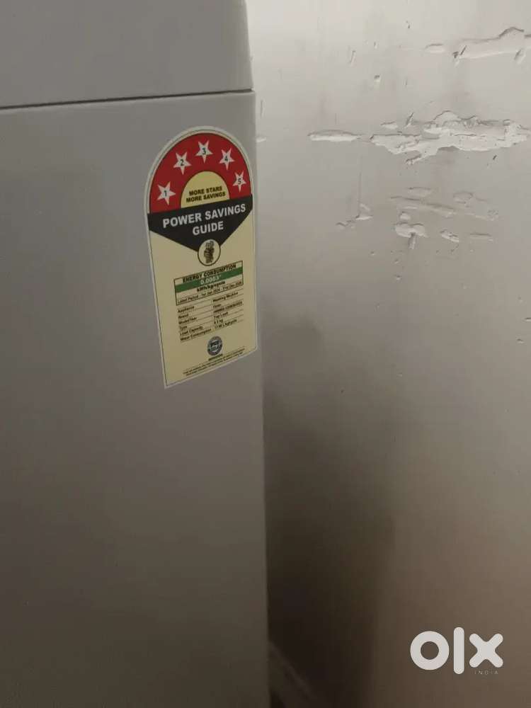 Hair 6.5kg fully automatic washing machine of 5months old only