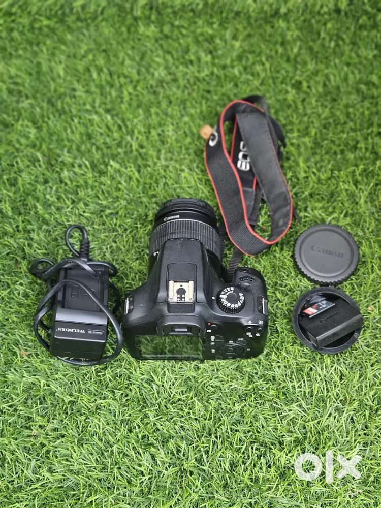 Canon 4000D with 18-55mm kit lens