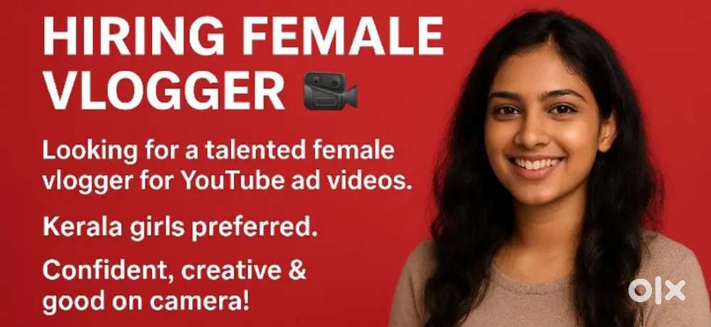 Female YouTube Vlogger