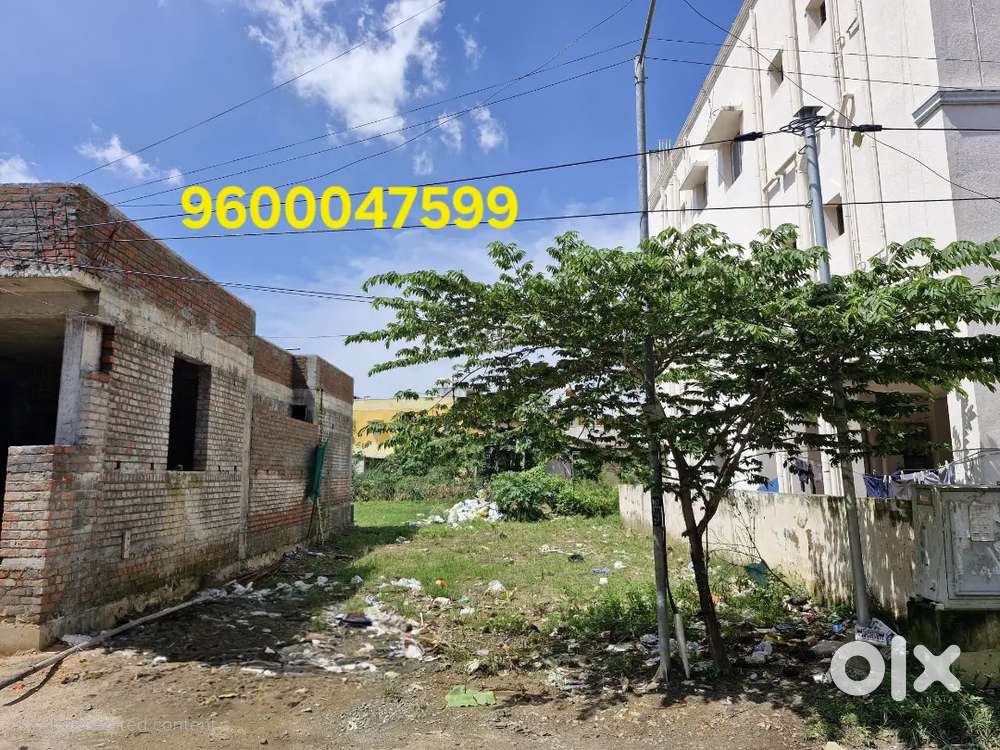 APPROVED PLOT FOR SALE IN D.G NAGAR FIRST STREET SURAPET 1672 sqft