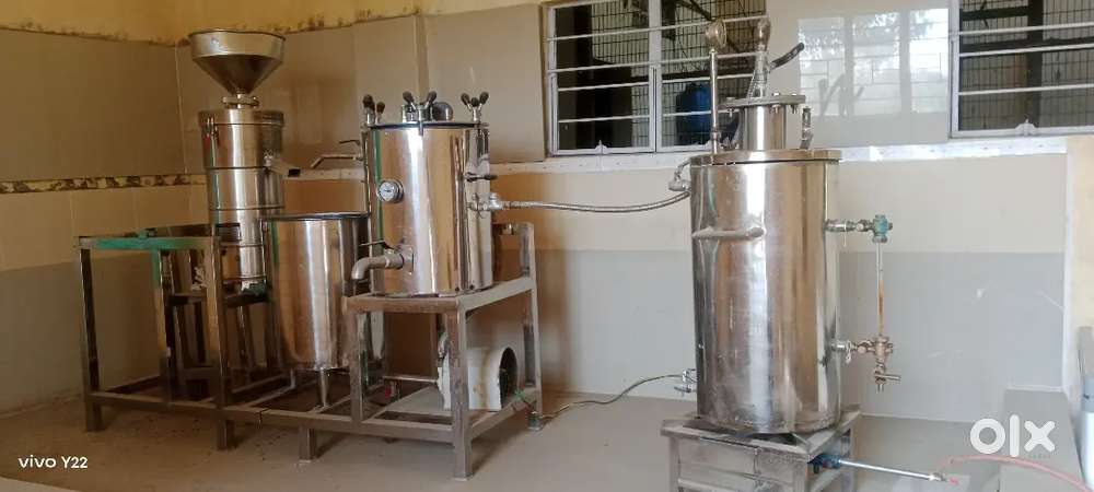 Soy tafu making machine