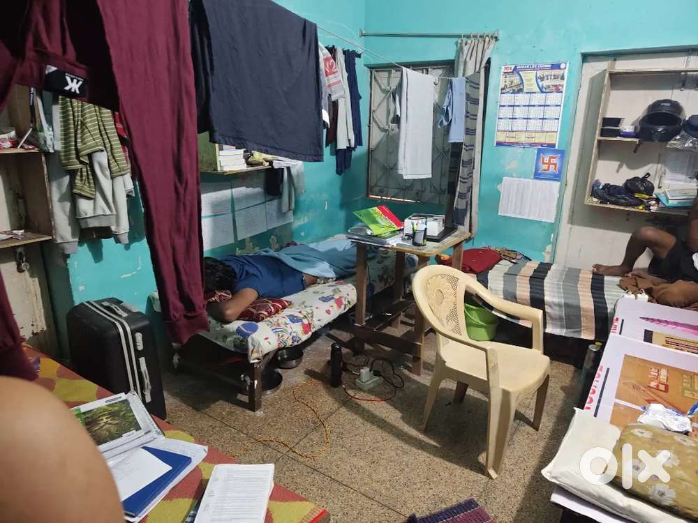 Boys hostel.bike parking.kitchen