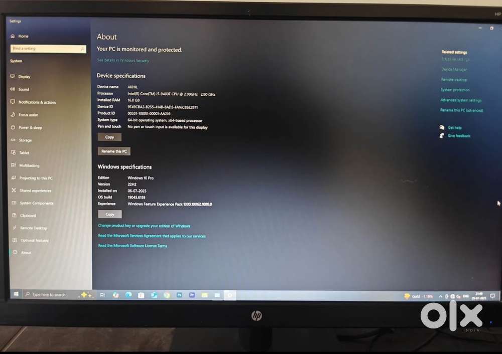 Look like new pc less used