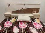King size double bed with box storage