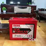 Microtek inverter and battery