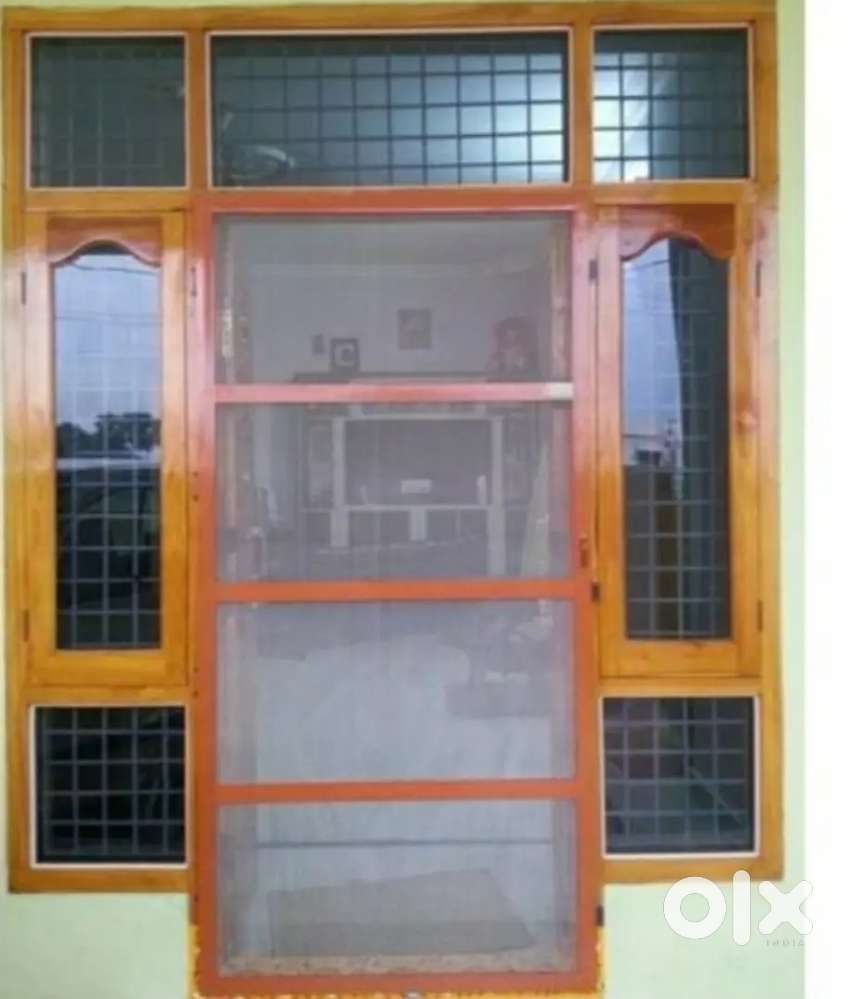 Mosquito mesh doors