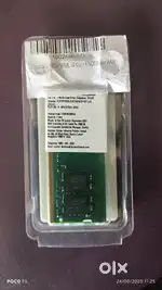 Crucial 8GB DDR4 2400MHz Laptop RAM – Brand New, Unused, Urgent Sale.