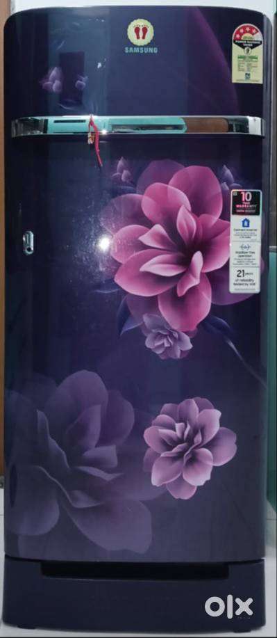 Samsung 3years old 190lit 4* rated single-door fridge for sale.